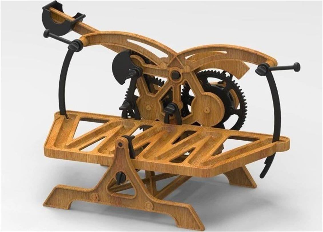 Academy 18174 Da Vinci Toplu Saat Tasarımı, Plastik Model Kiti