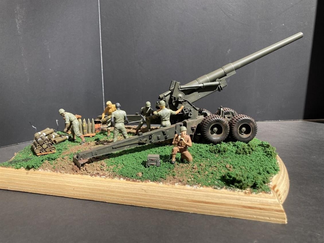 AFV Club AF35017 1/35 Ölçek, 105/203mm HOWITZER Obüs Mühimmat Seti, Plastik Model kiti