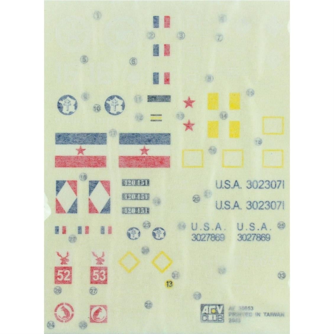 AFV Club AF35053 1/35 Ölçek, M3A3 Light Tank, Plastik Model kiti