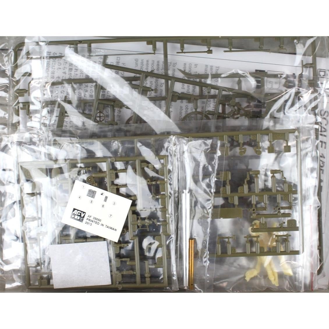 AFV Club AF35089 1/35 Ölçek, LE FH18/40 Topu, Plastik Model kiti