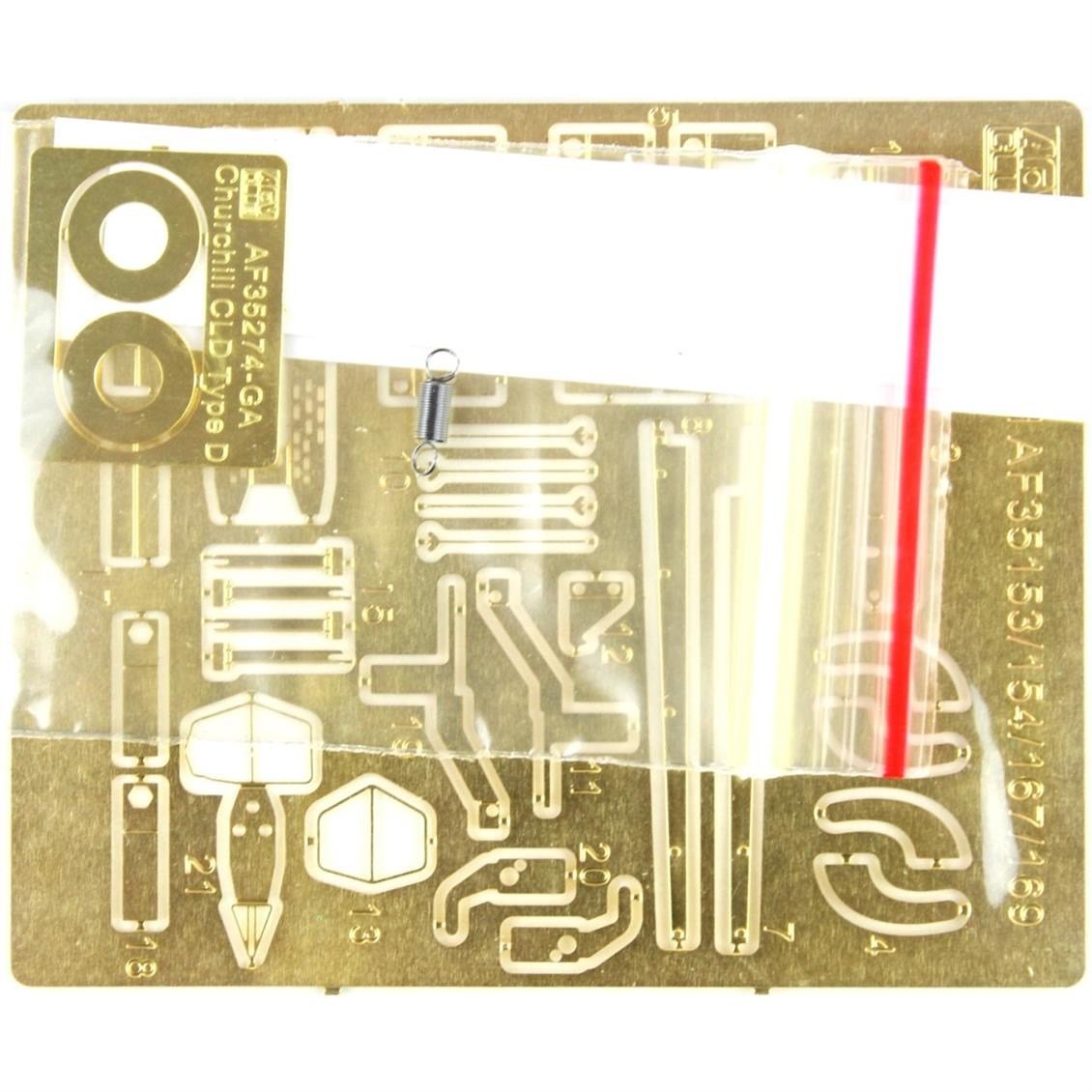 AFV Club AF35274 1/35 Ölçek, Churchill Mk.III Type D Carpet Layer Tank, Plastik Model kiti