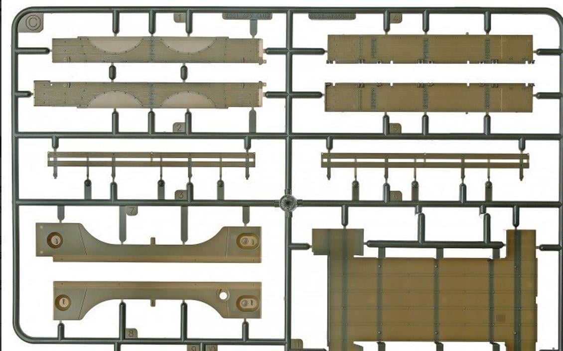 AFV Club AF35S18 1/35 Ölçek, WC63 1-1/2T 6X6 Personel Carrier Askeri Arazi Aracı, Plastik Model kiti