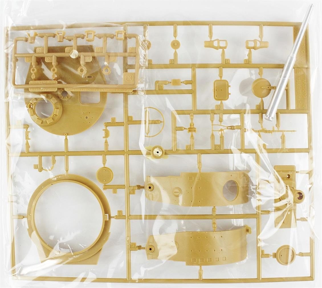 AFV Club AF35S25 1/35 Ölçek, TIGER I, Geç Dönem Tankı, Plastik Model kiti