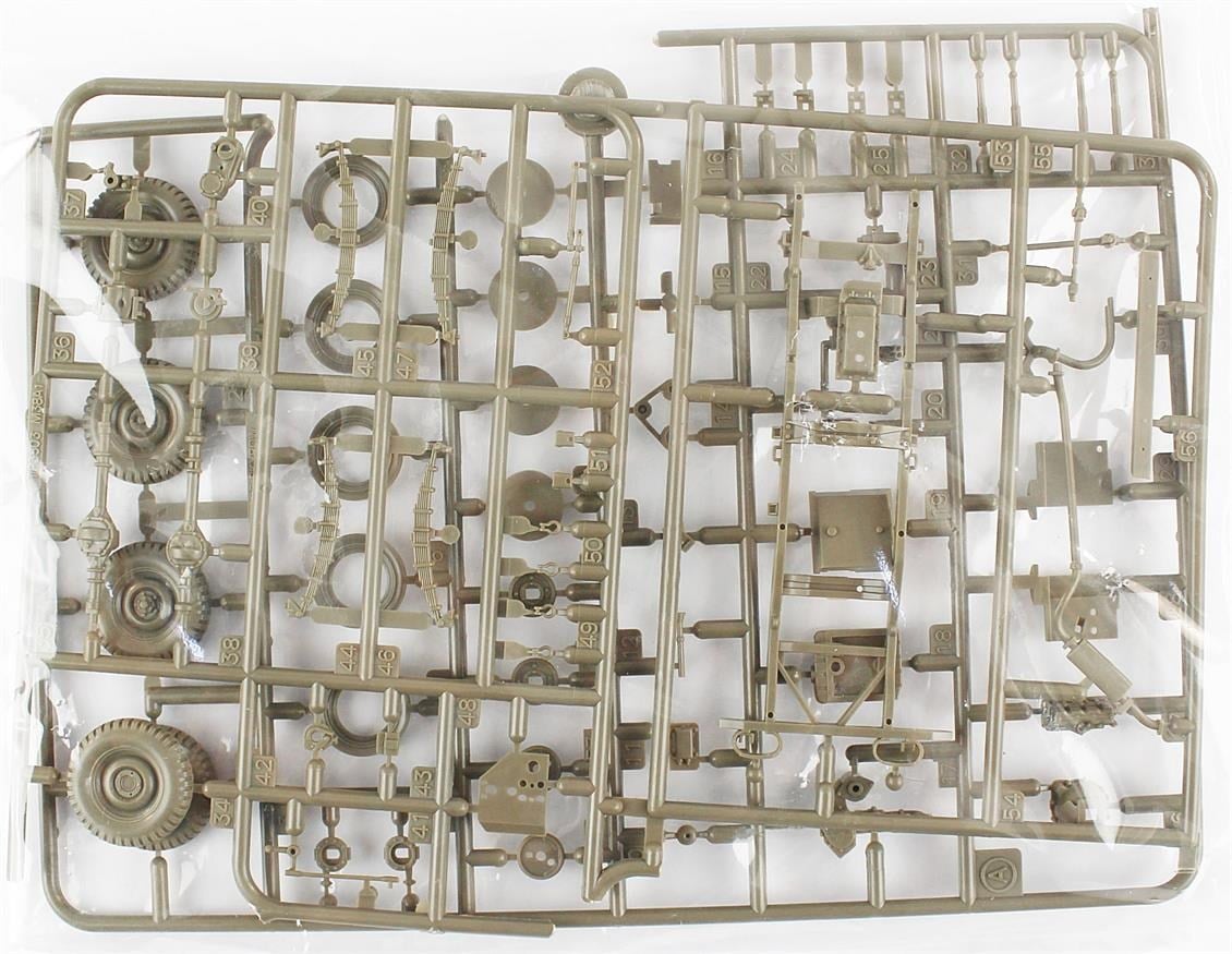 AFV Club AF35S97 1/35 Ölçek, IDF 1/4 TON 4x4 M38A1/CJ05 Tank Savarlı Jeep, Plastik Model kiti