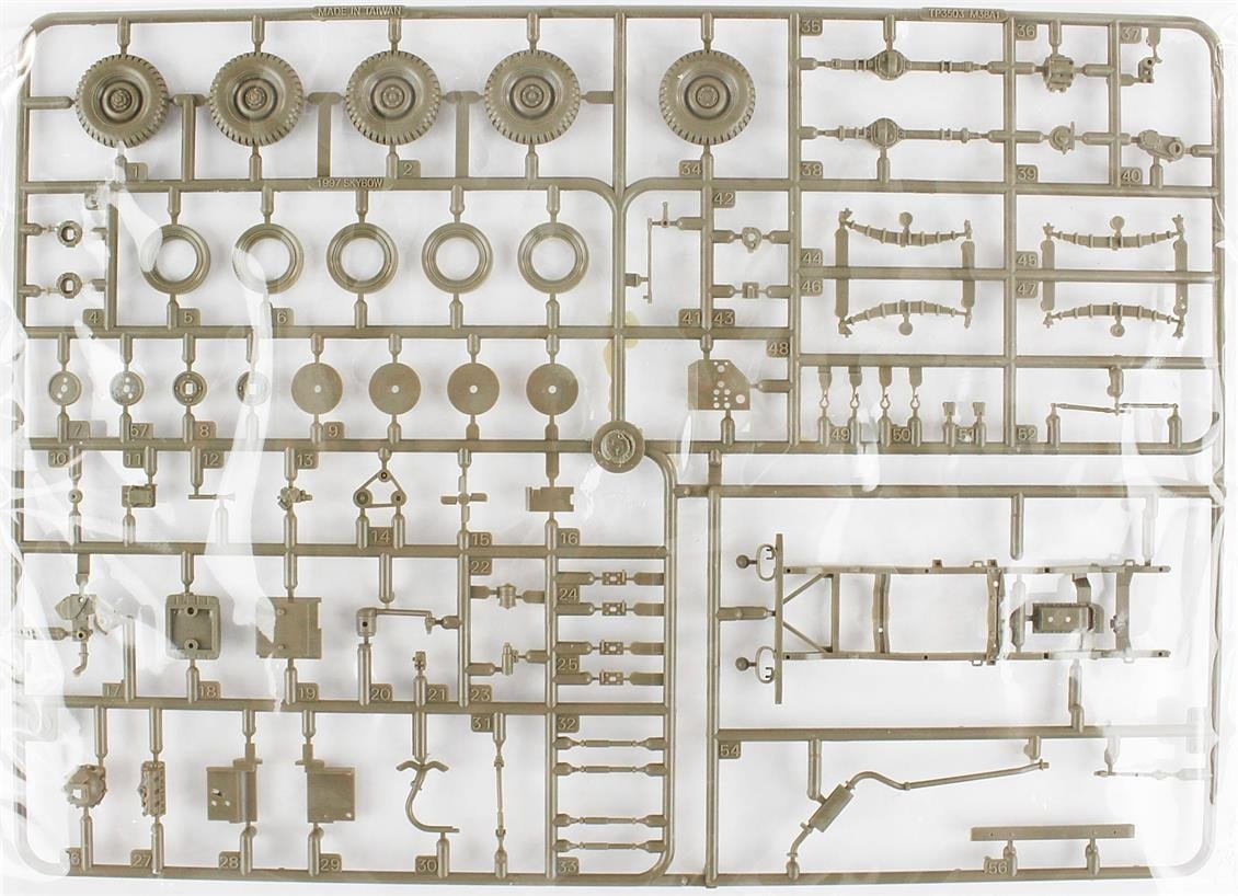 AFV Club AF35S99 1/35 Ölçek, IDF M38A1/CJ5 (2 models set) Tank Savarlı Jeep, Plastik Model kiti