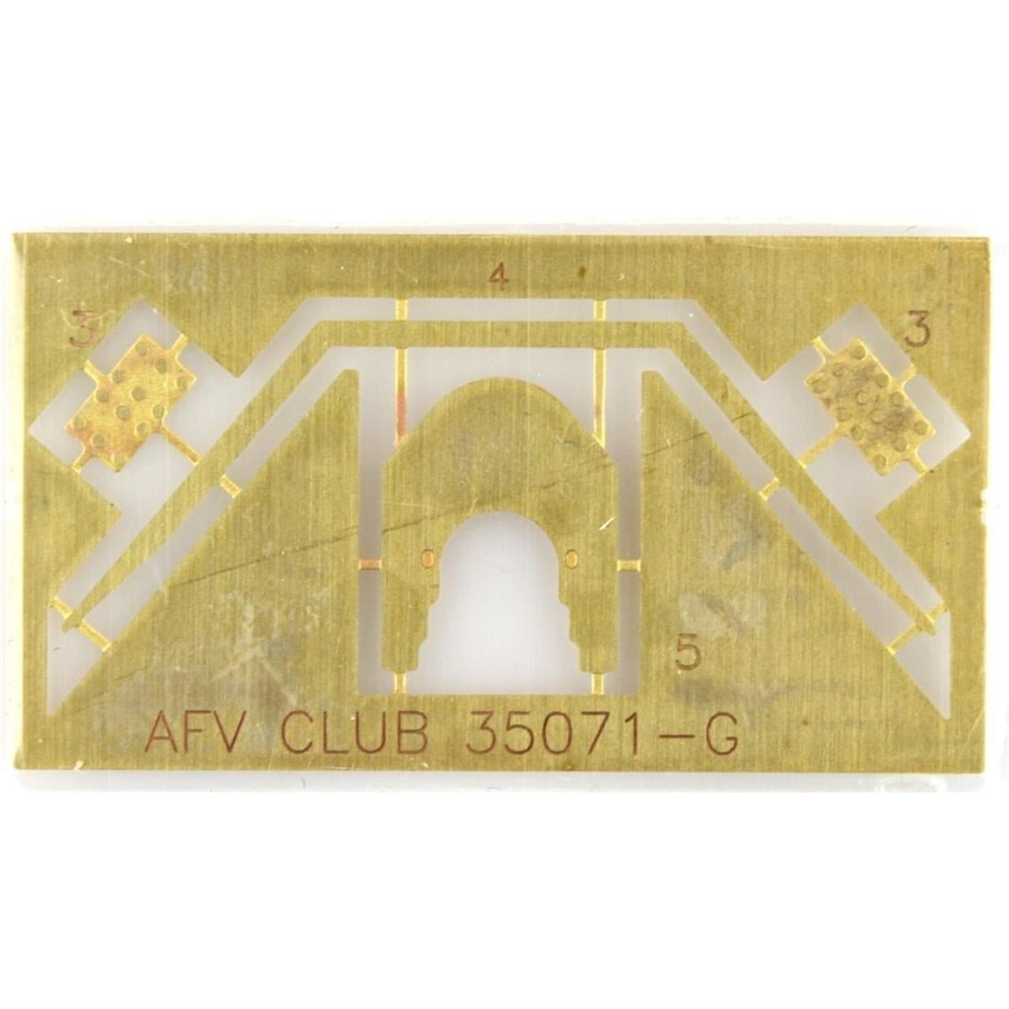 AFV Club AG35012 1/35 Ölçek, PAK40 İçin Namlu Kalkanı Photo Etched Detay Seti