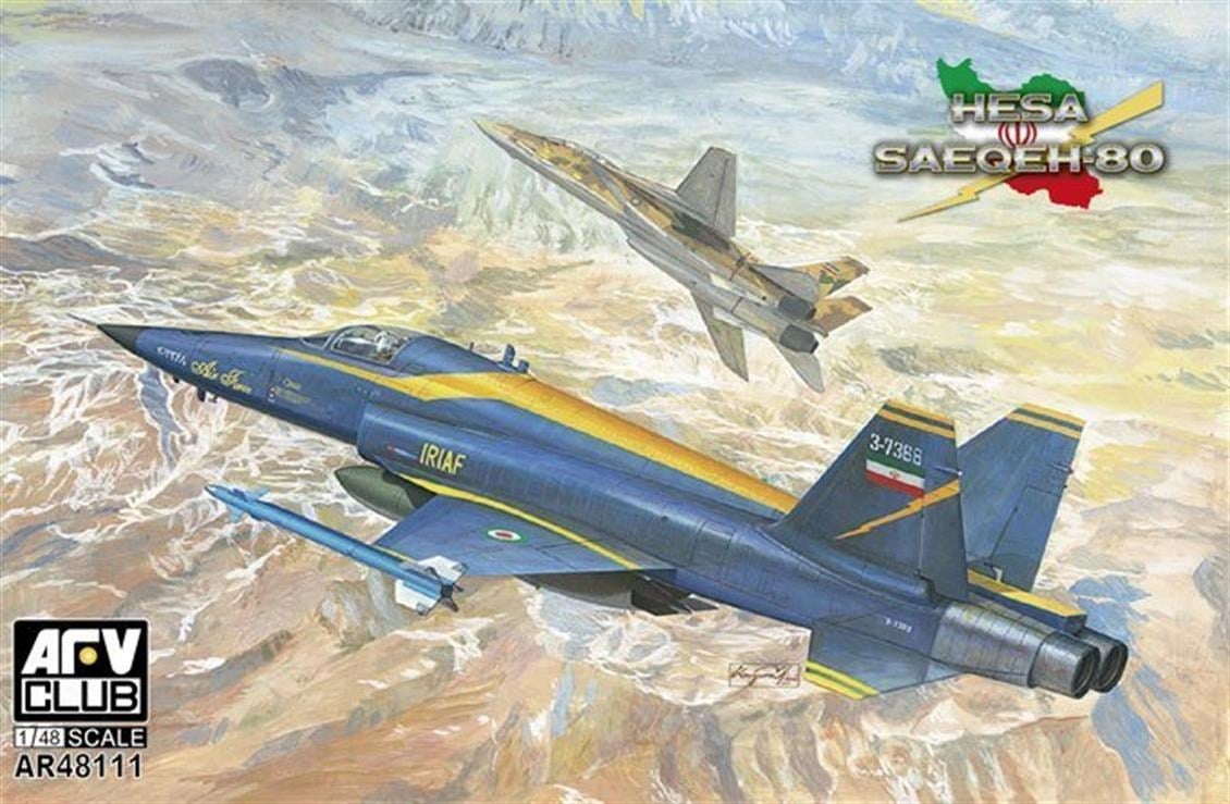 AFV Club AR48111 1/48 Ölçek, Iran Sawqeh-80 Savaş Uçağı, Plastik Model kiti