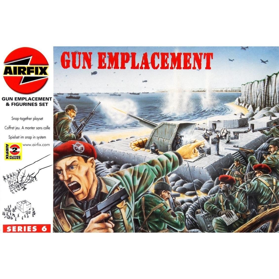 Airfix A06704 1/72 Ölçek, Top Mevzii