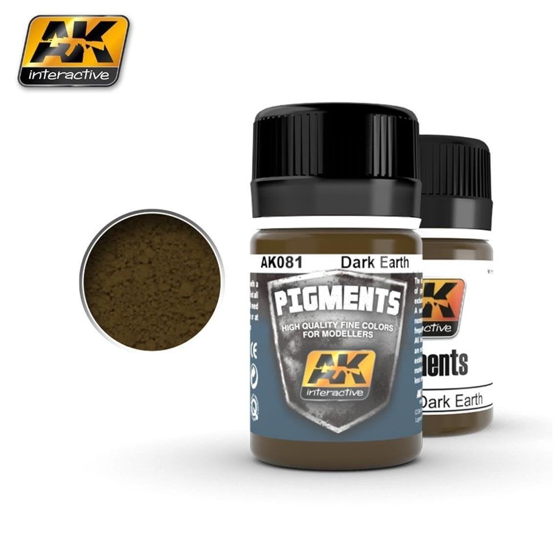 AK 081 35 ml. Dark Earth Pigment