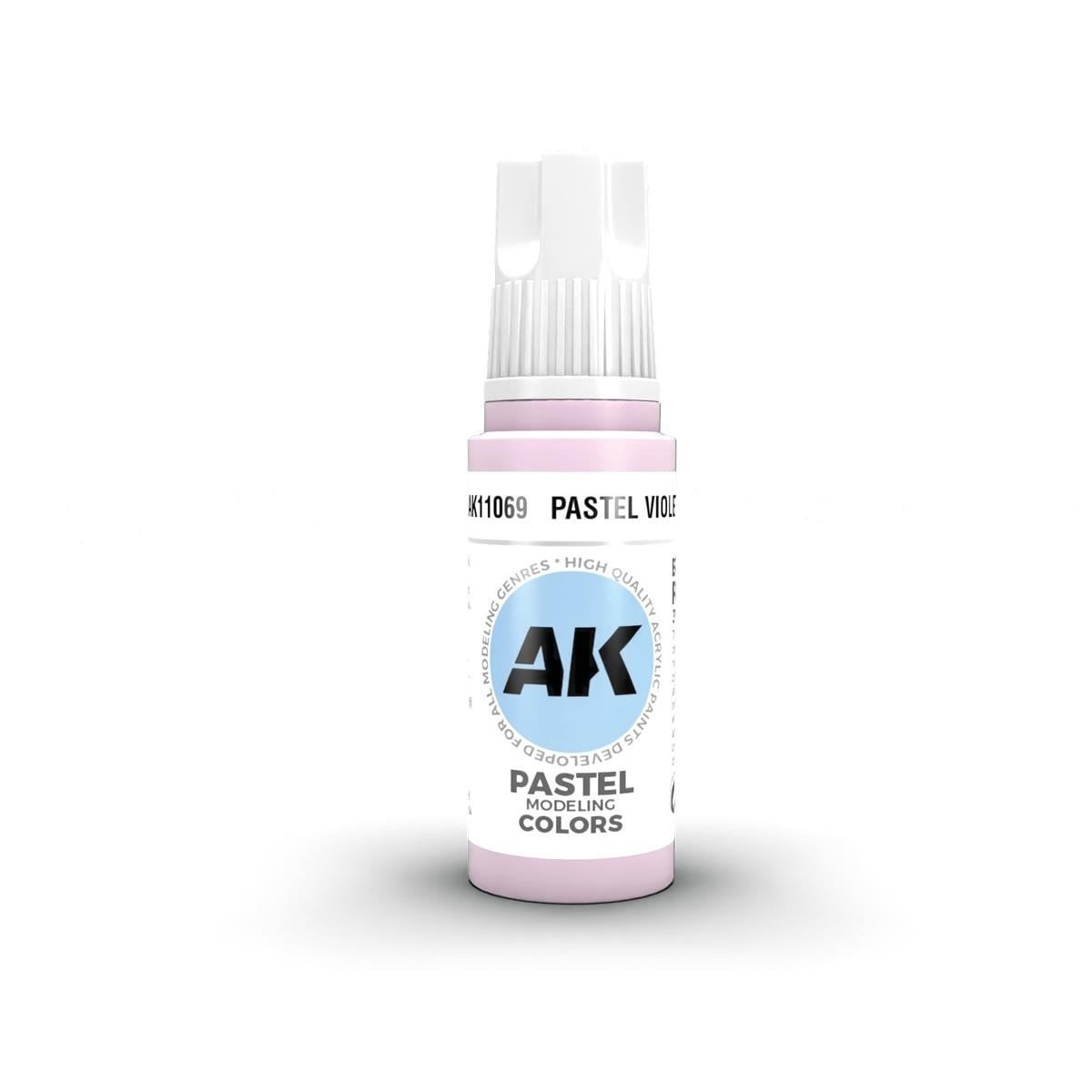 AK 11069 17 ml. Pastel Violet, 3GEN Akrilik Model Boyası