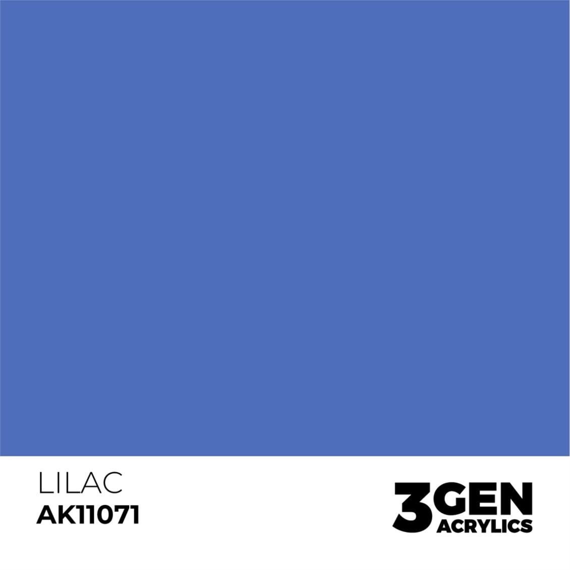 AK 11071 17 ml. Lilac, 3GEN Akrilik Model Boyası