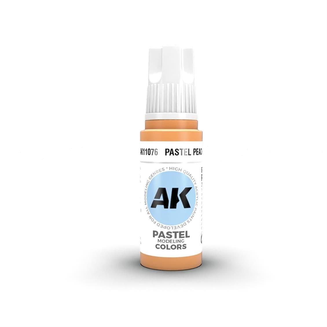 AK 11076 17 ml. Pastel Peach, 3GEN Akrilik Model Boyası