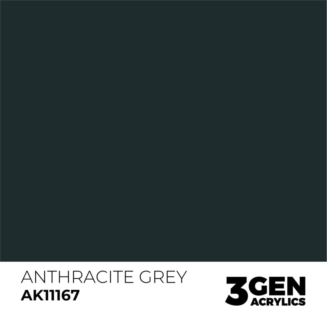AK 11167 17 ml. Anthracite Grey, 3GEN Akrilik Model Boyası