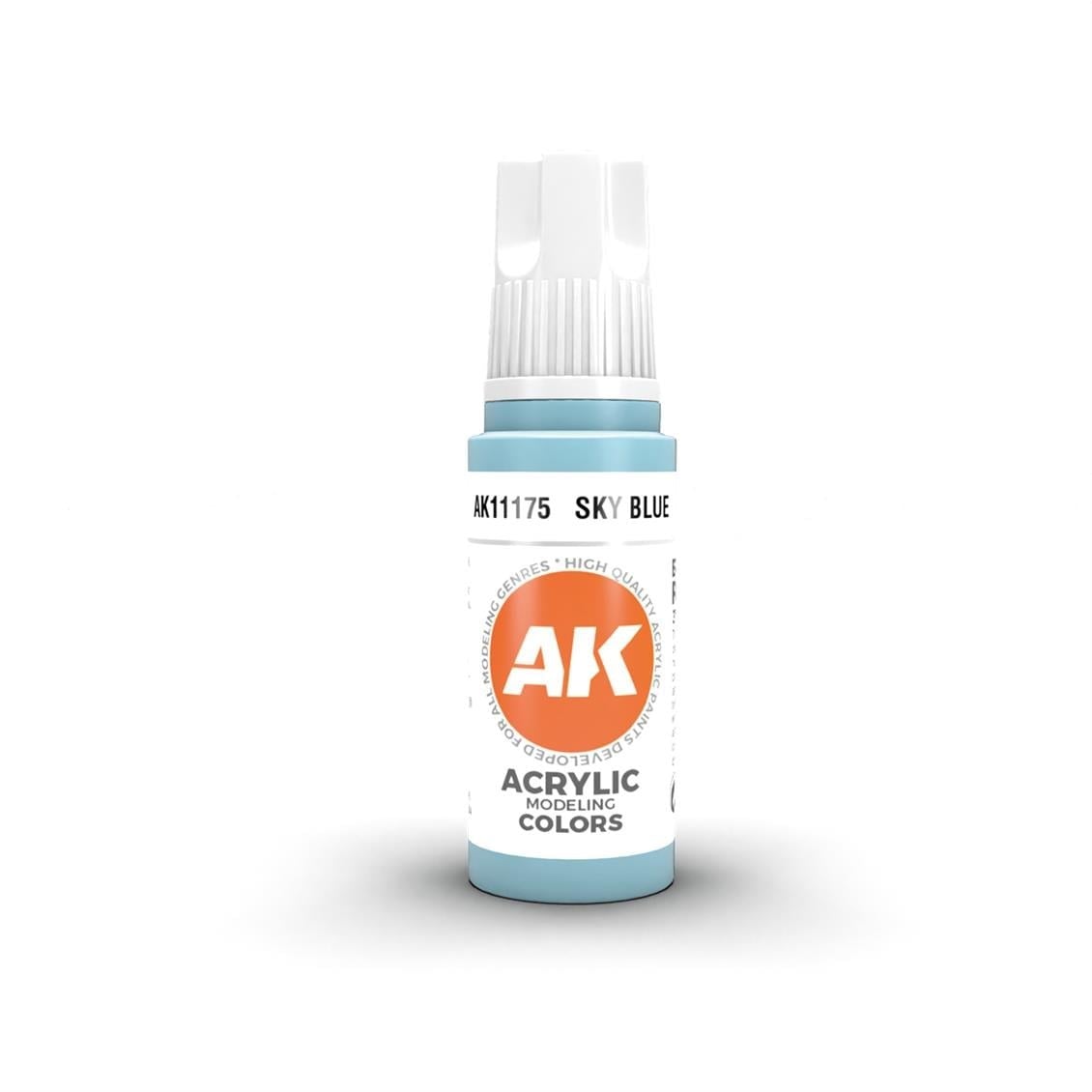 AK 11175 17 ml. Sky Blue, 3GEN Akrilik Model Boyası