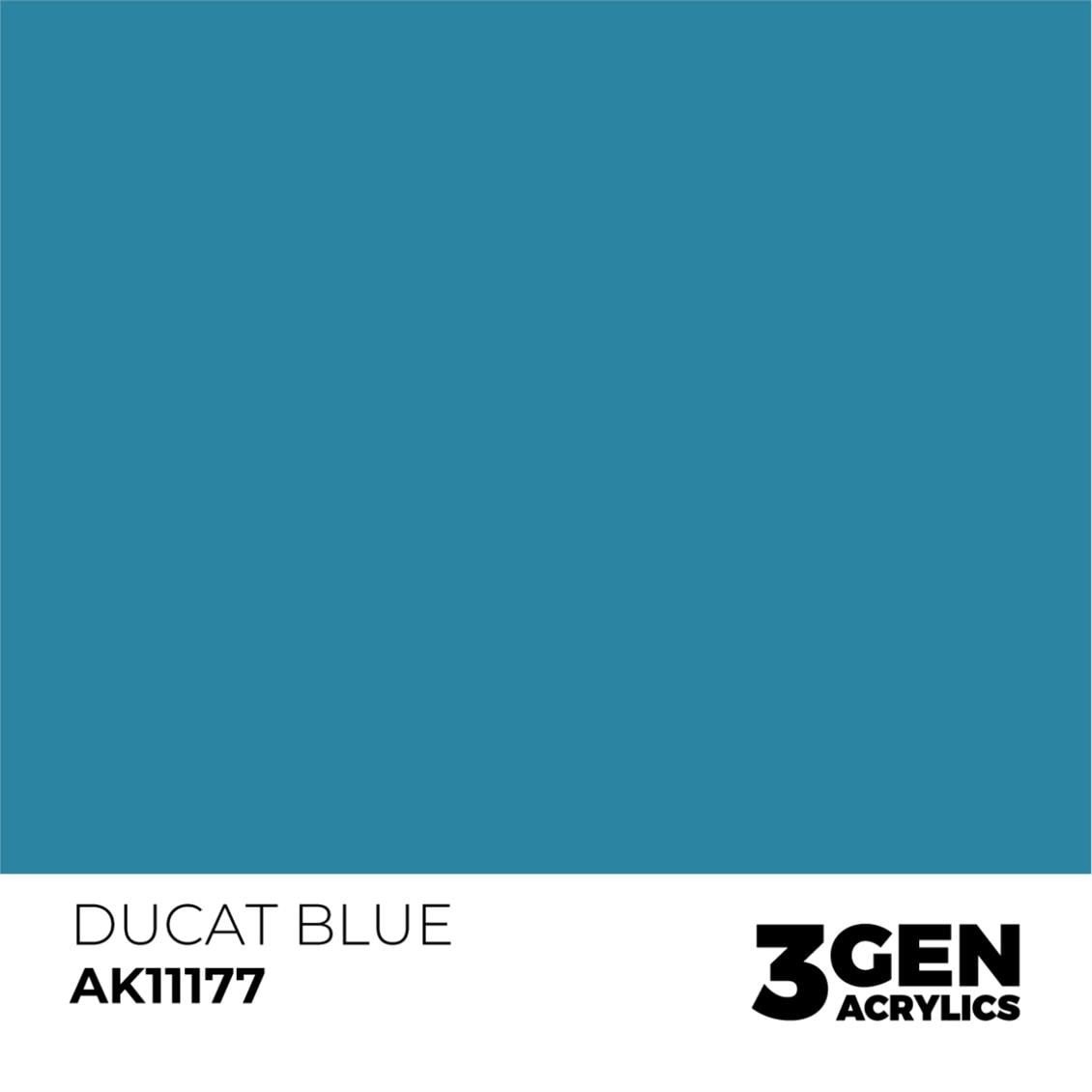 AK 11177 17 ml. Ducat Blue, 3GEN Akrilik Model Boyası