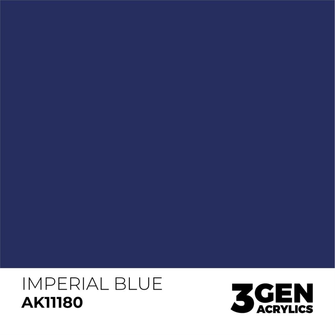 AK 11180 17 ml. Imperial Blue, 3GEN Akrilik Model Boyası