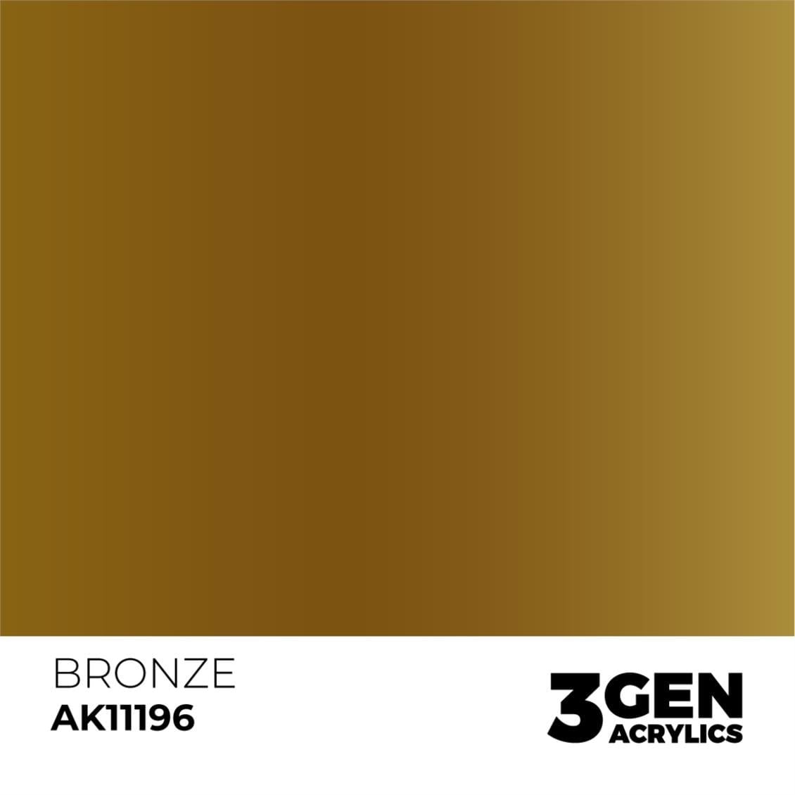 AK 11196 17 ml. Bronze, 3GEN Akrilik Model Boyası
