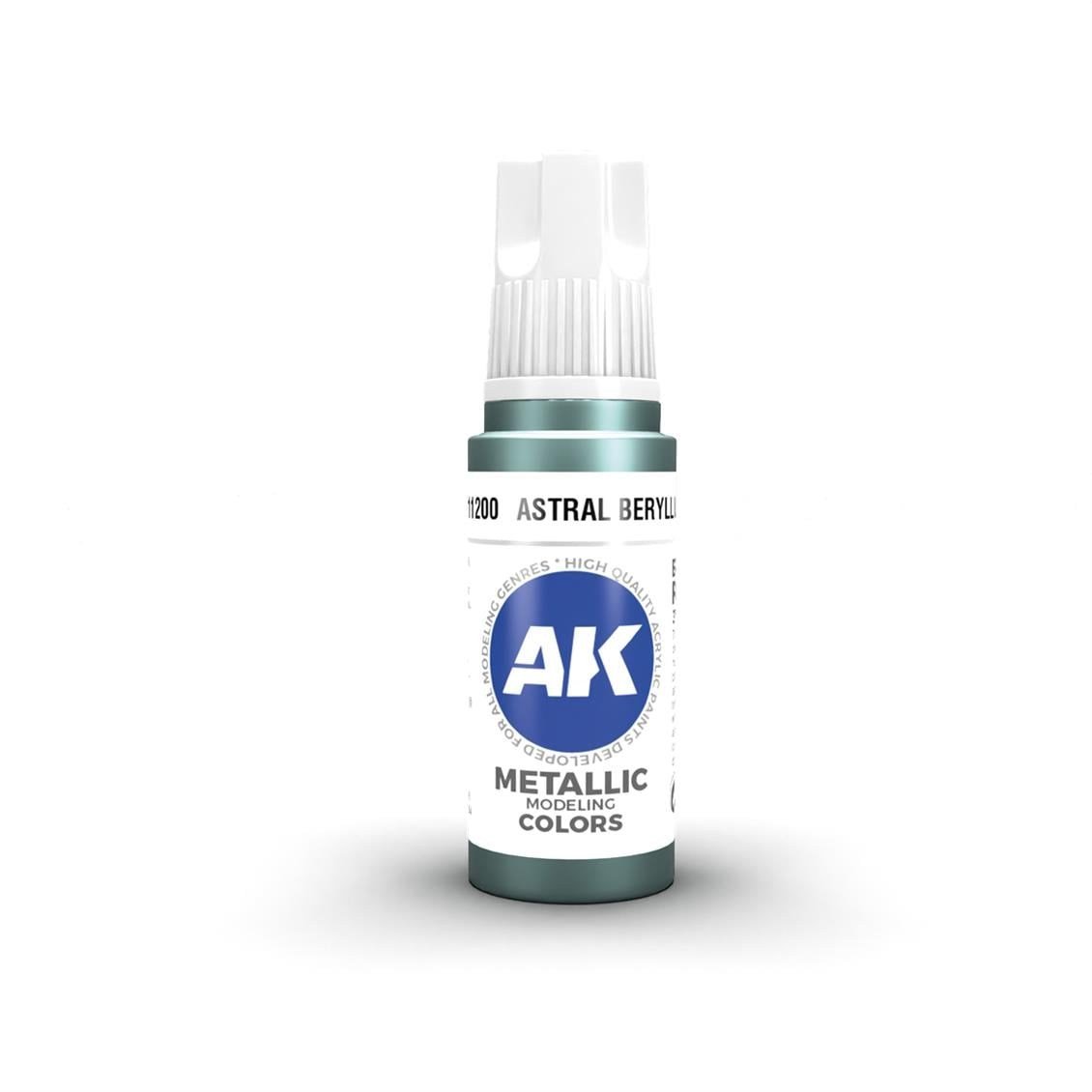 AK 11200 17 ml. Astral Beryllium, 3GEN Akrilik Model Boyası