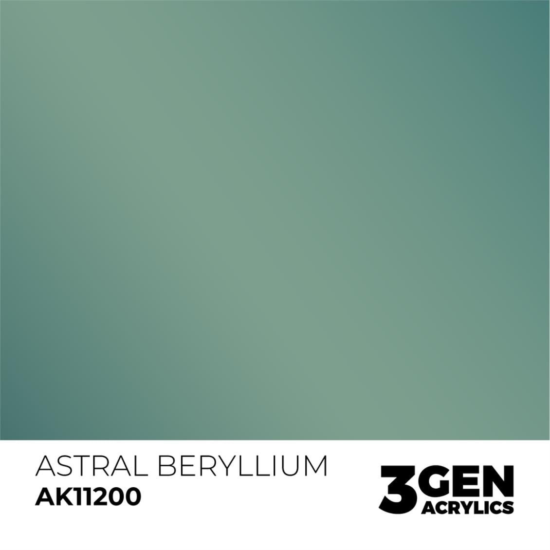 AK 11200 17 ml. Astral Beryllium, 3GEN Akrilik Model Boyası