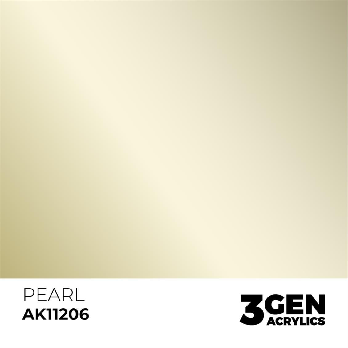 AK 11206 17 ml. Pearl, 3GEN Akrilik Model Boyası