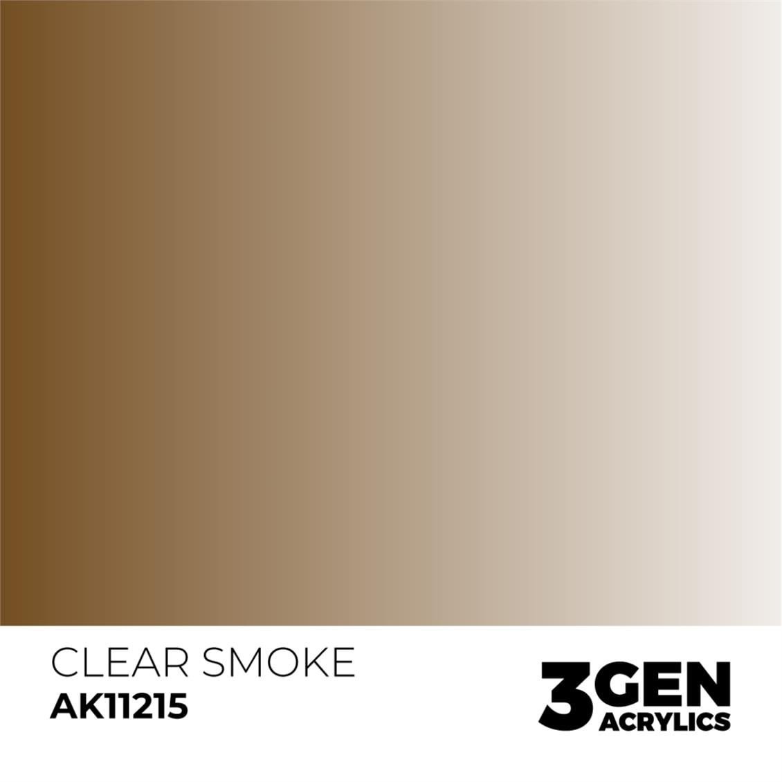 AK 11215 17 ml. Şeffaf Füme, 3GEN Akrilik Model Boyası