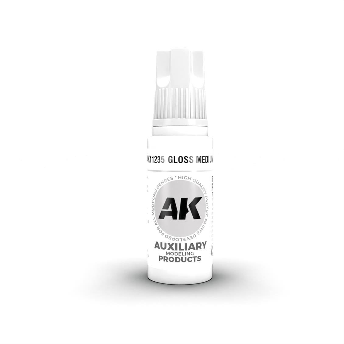 AK 11235 17 ml. Gloss Medium (Boya Parlaklaştırıcı)