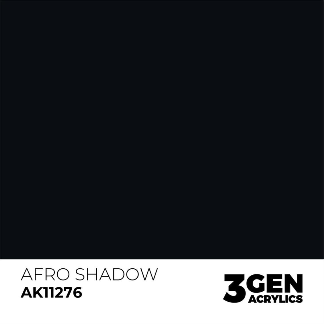 AK 11276 17 ml. Afro Gölge (Afro Shadow Color Punch), Ultra Pigmentli 3GEN Akrilik Model Boyası