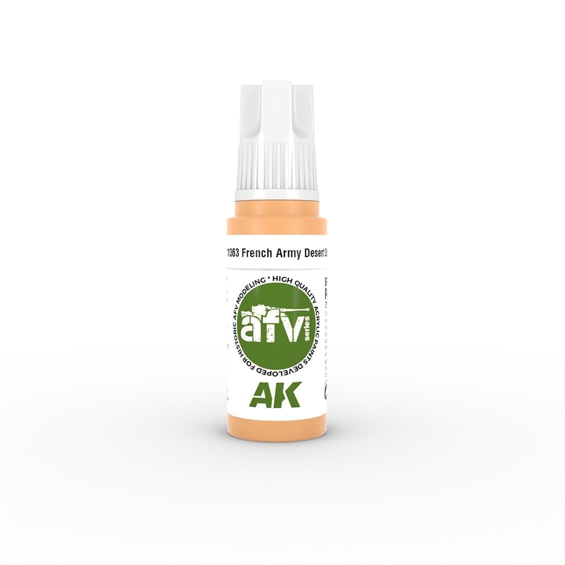 AK 11363 17 ml. French Army Desert Sand, AFV Serisi 3GEN Akrilik Model Boyası