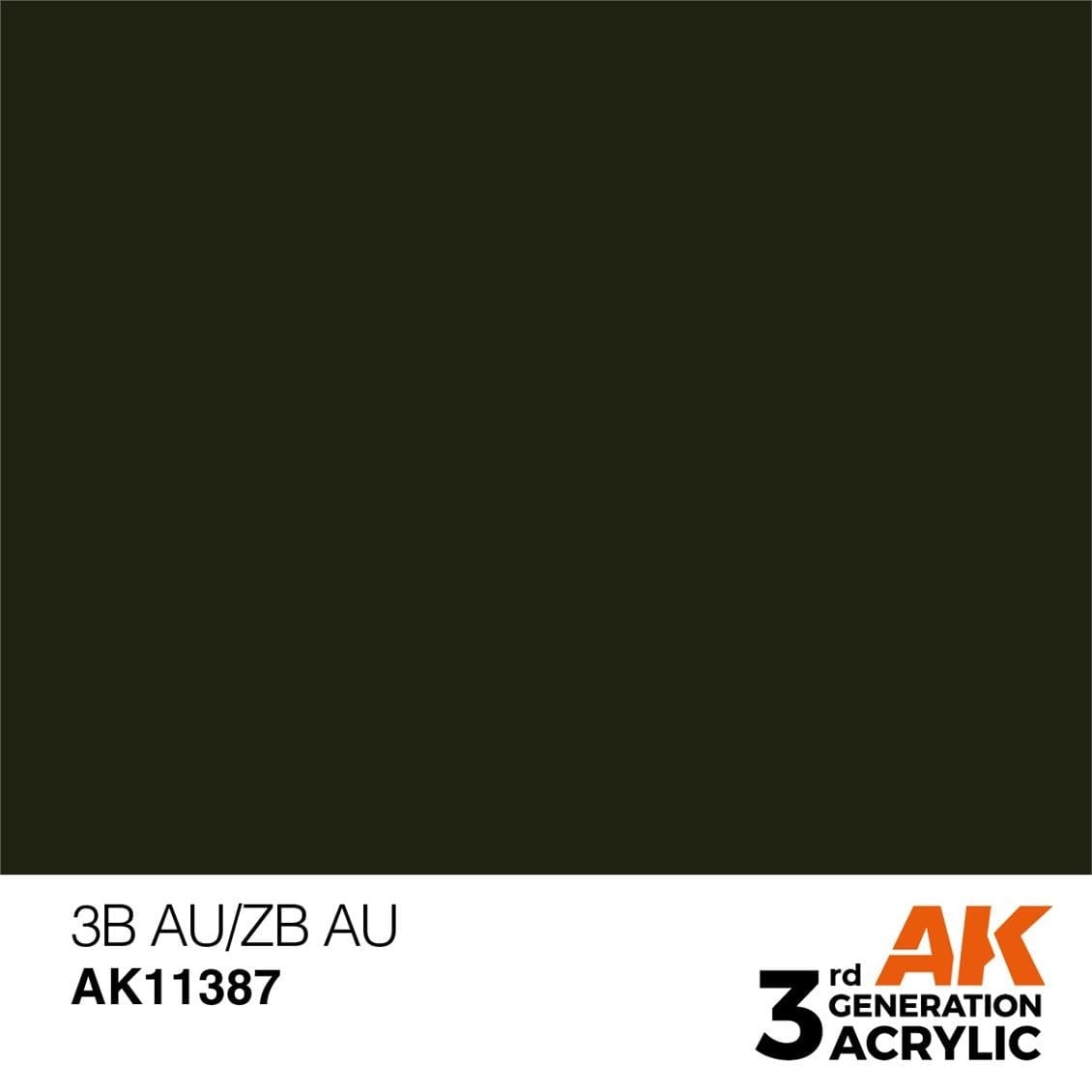 AK 11387 17 ml. 3B AU/ZB AU, AFV Serisi 3GEN Akrilik Model Boyası