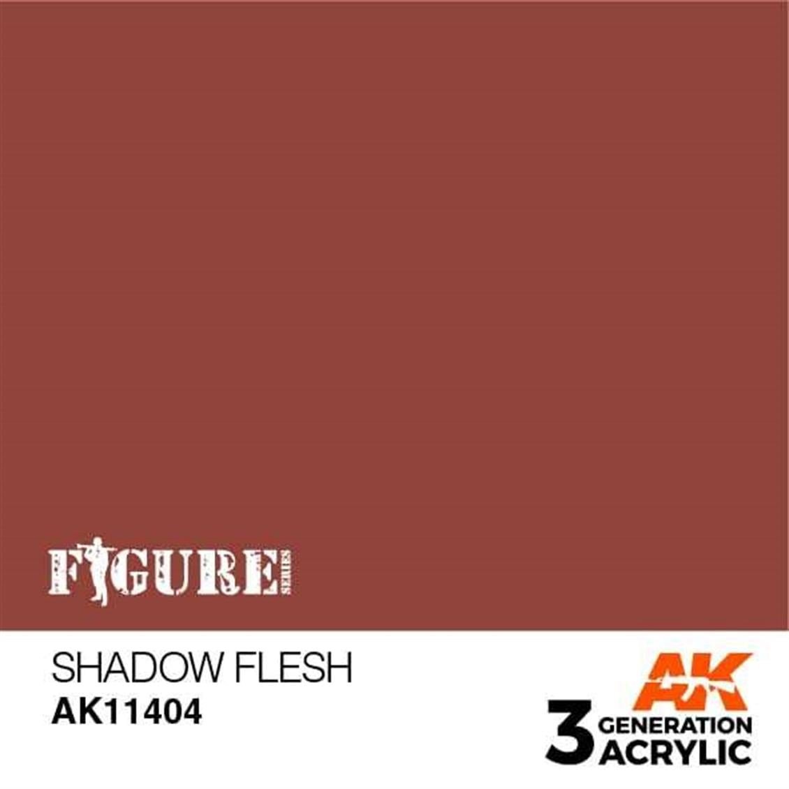 AK 11404 17 ml. Gölgeli Ten, Figür Serisi 3GEN Akrilik Model Boyası