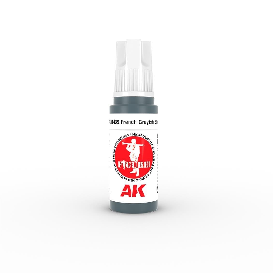AK 11439 17 ml. French Greyish Blue, Figür Serisi 3GEN Akrilik Model Boyası