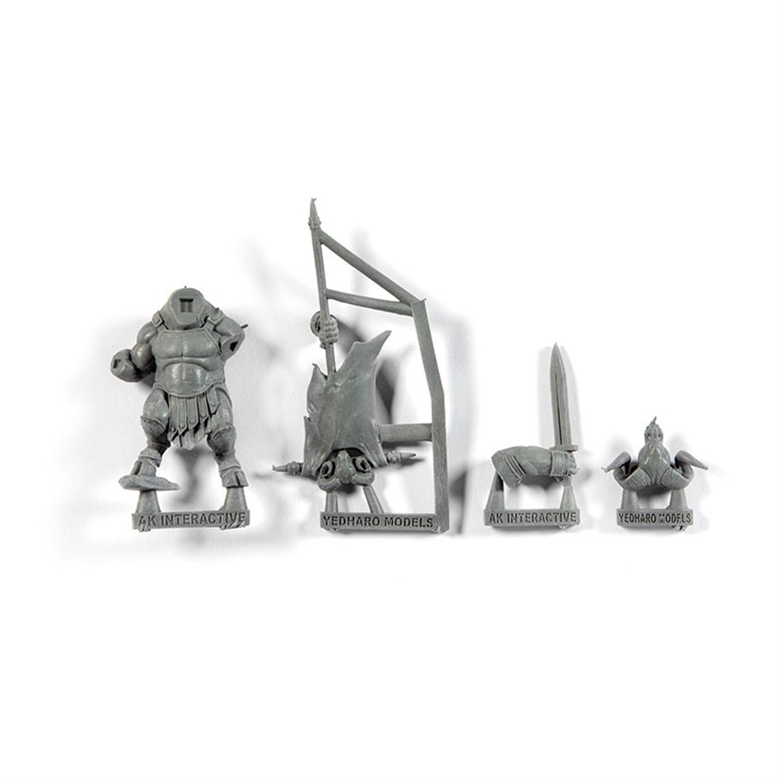 AK 11779 14x17 ml. Savaşcı Aries Figürü ve Boyaları, (Carlos Tobes Tasarımı) Akrilik 3GEN Wargame Model Boyası Seti