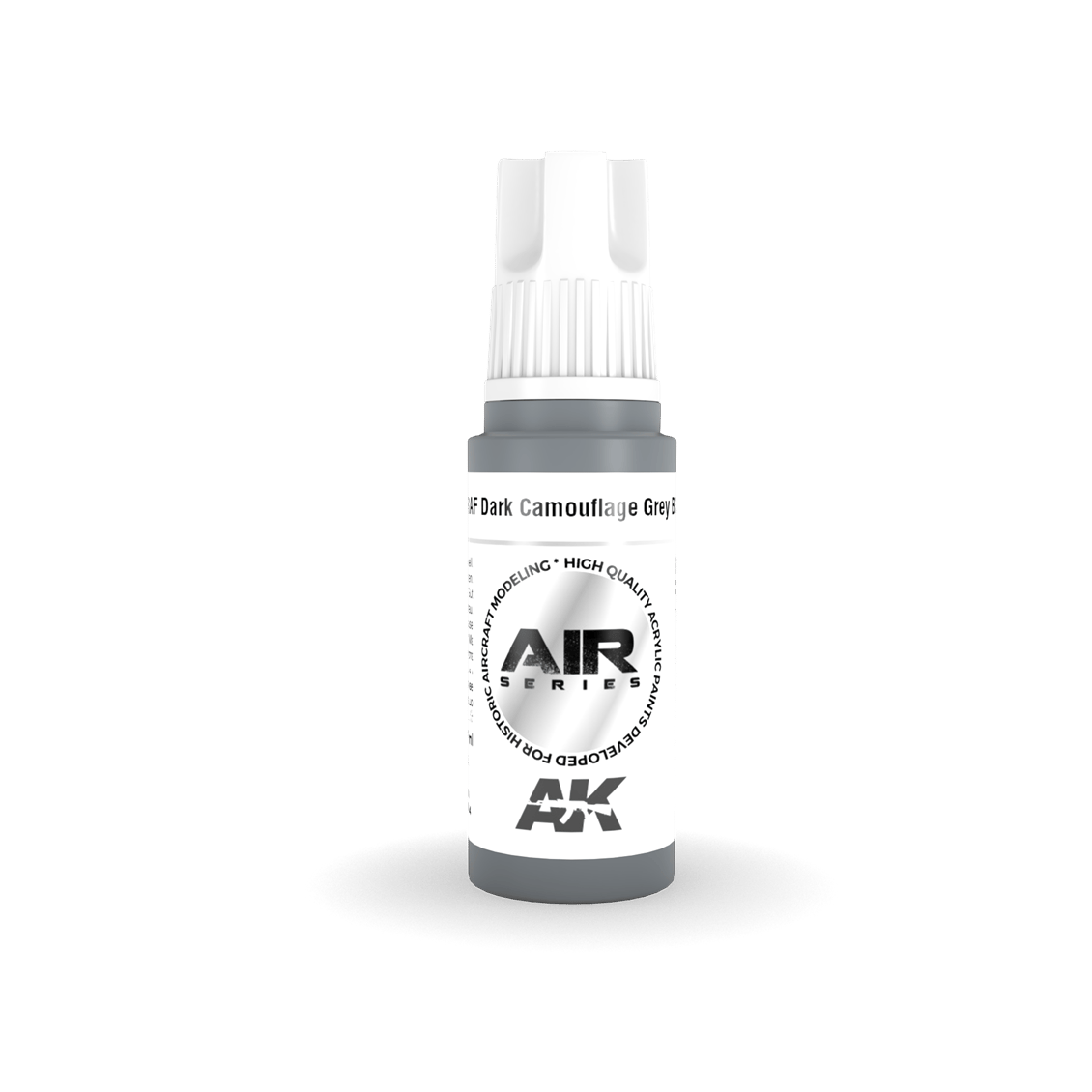 AK 11855 17 ml. RAF Dark Camouflage Grey BS381C/629, Aircraft Serisi 3GEN Akrilik Model Boyası