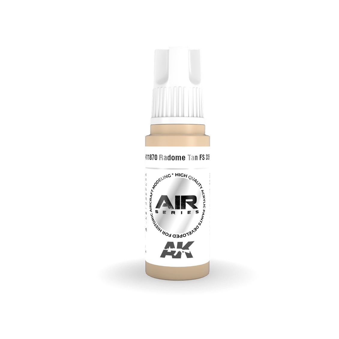 AK 11870 17 ml. Radome Tan FS 33613, Aircraft Serisi 3GEN Akrilik Model Boyası