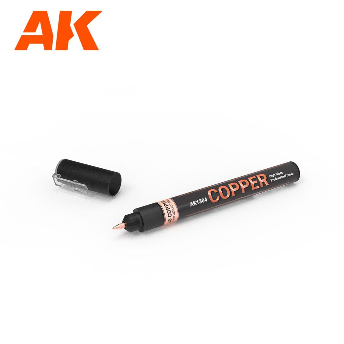 AK 1300 İnce Uclu Metalik Marker Kalemi Seti, 4 Adet