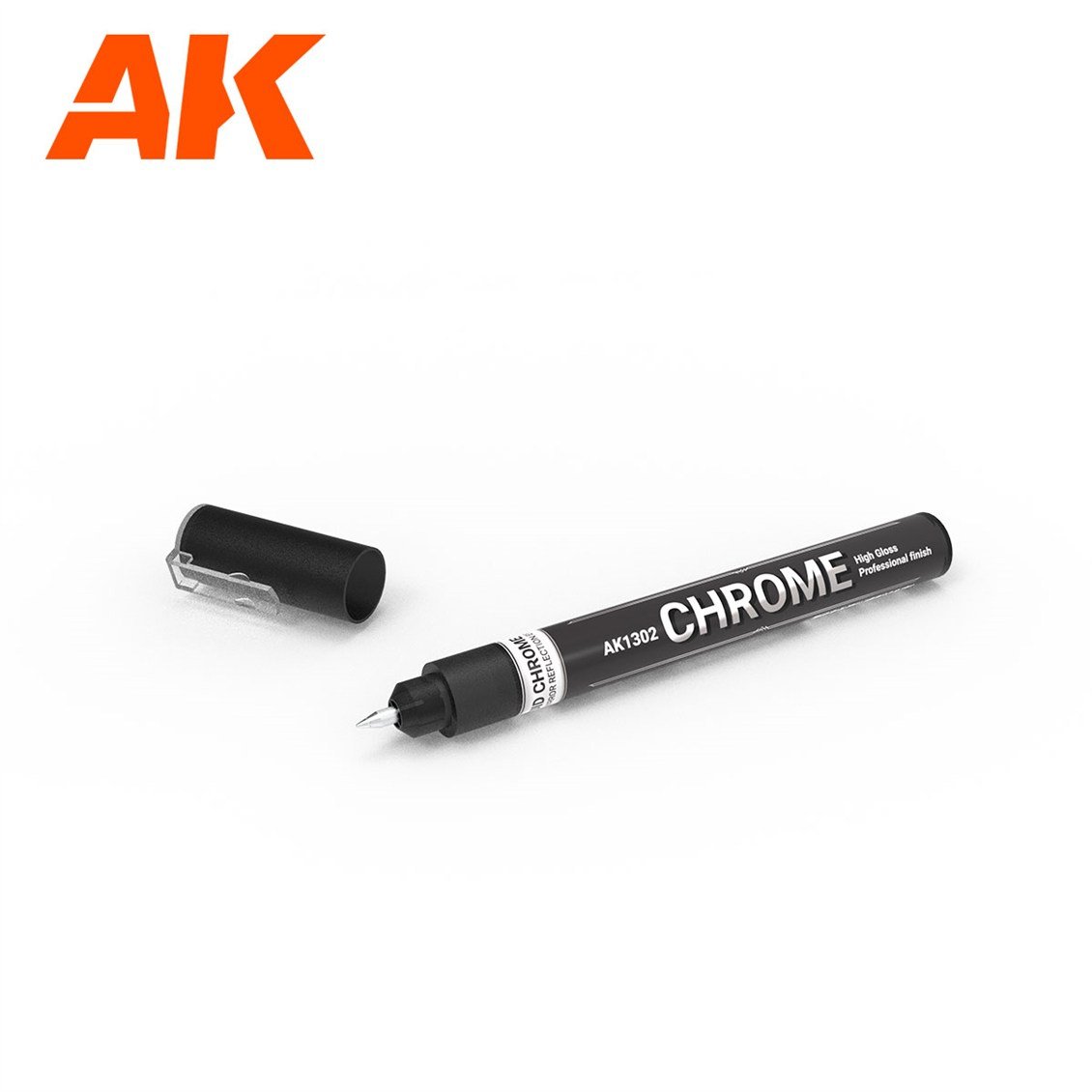 AK 1300 İnce Uclu Metalik Marker Kalemi Seti, 4 Adet
