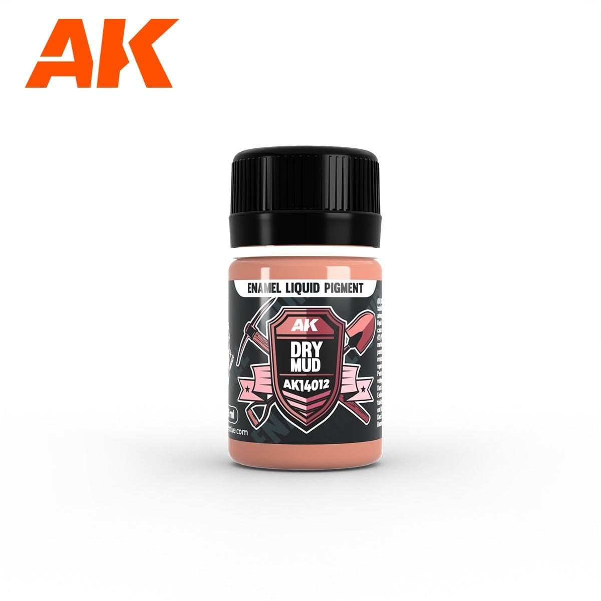 AK 14033 3x35 ml. Çamur, Enamel Sıvı Pigment Seti