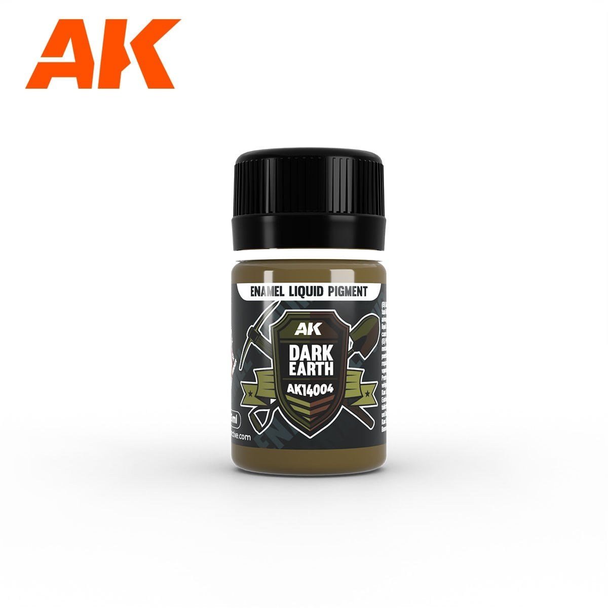AK 14033 3x35 ml. Çamur, Enamel Sıvı Pigment Seti