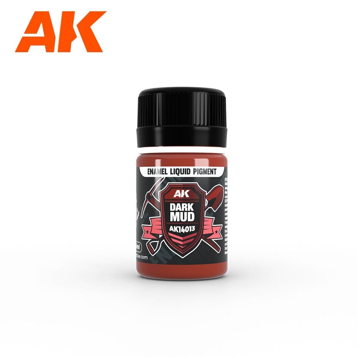 AK 14033 3x35 ml. Çamur, Enamel Sıvı Pigment Seti