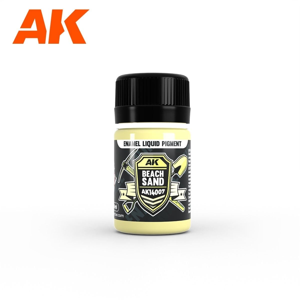 AK 14034 3x35 ml. Toz ve Kum, Enamel Sıvı Pigment Seti