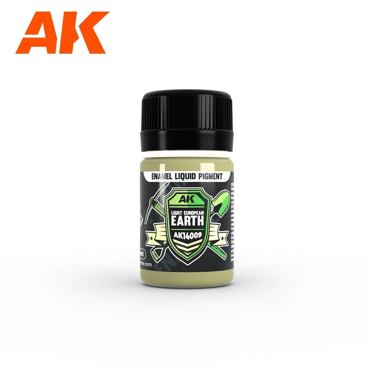 AK 14035 3x35 ml. Toprak, Enamel Sıvı Pigment Seti
