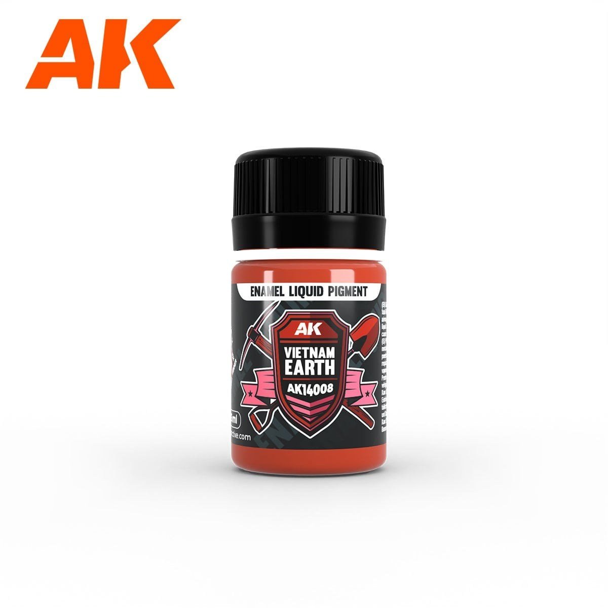 AK 14035 3x35 ml. Toprak, Enamel Sıvı Pigment Seti