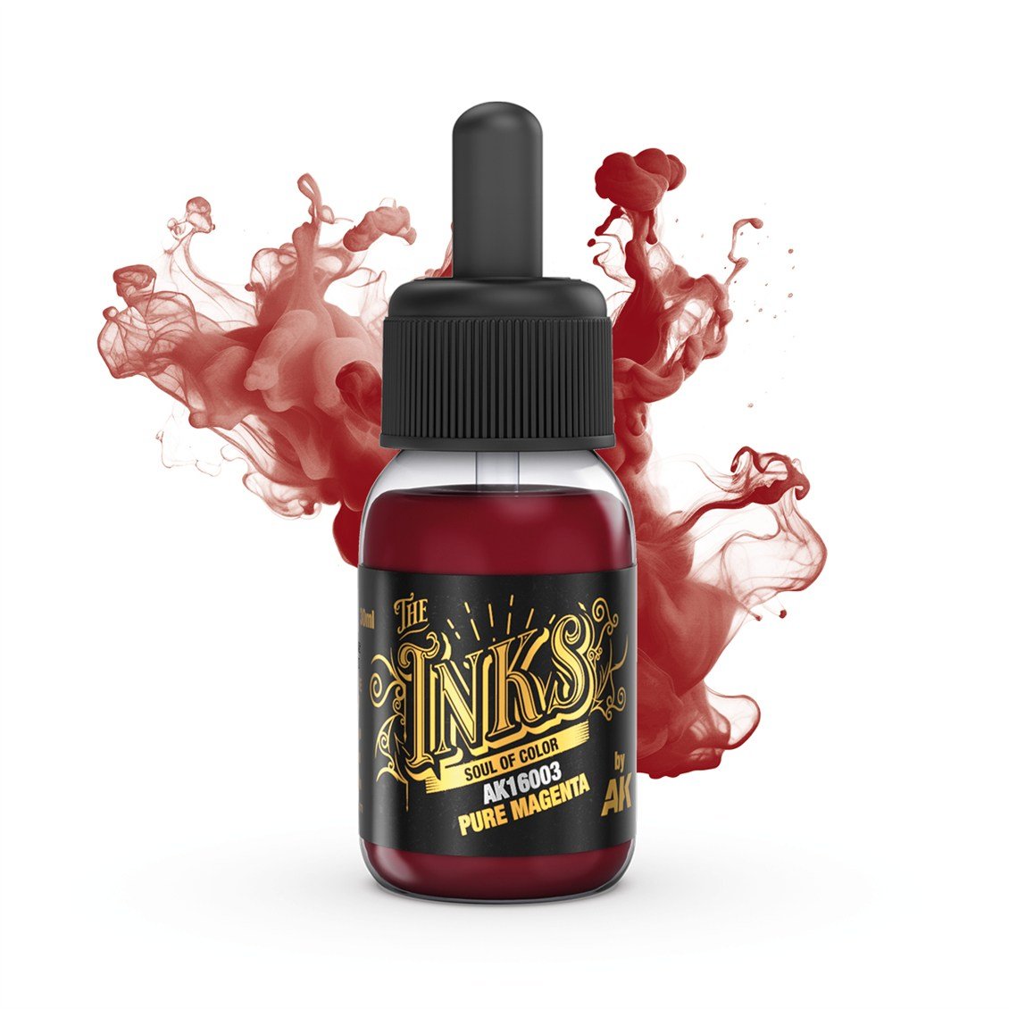 AK 16021 3x30 ml. Öncelikli Renkler, Akrilik Mürekkep Seti