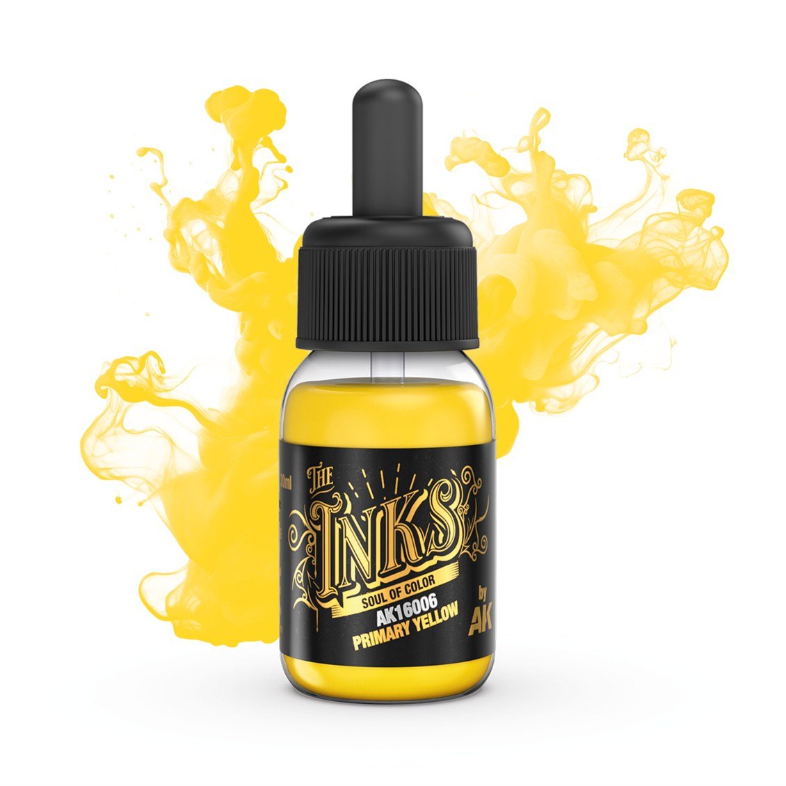 AK 16021 3x30 ml. Öncelikli Renkler, Akrilik Mürekkep Seti