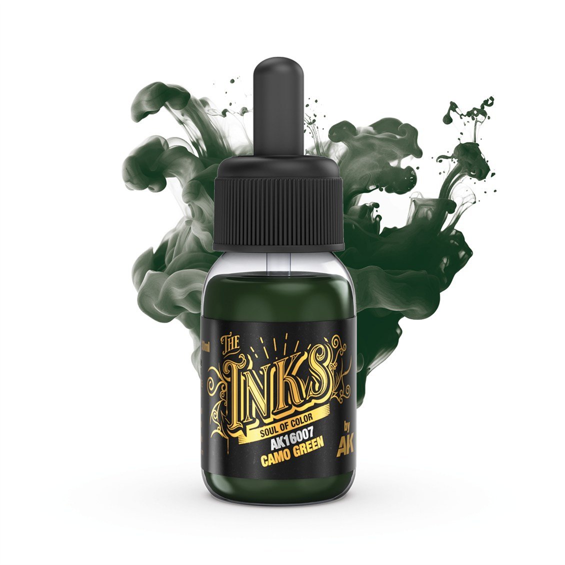 AK 16026 3x30 ml. Malzeme Renkleri, Akrilik Mürekkep Seti