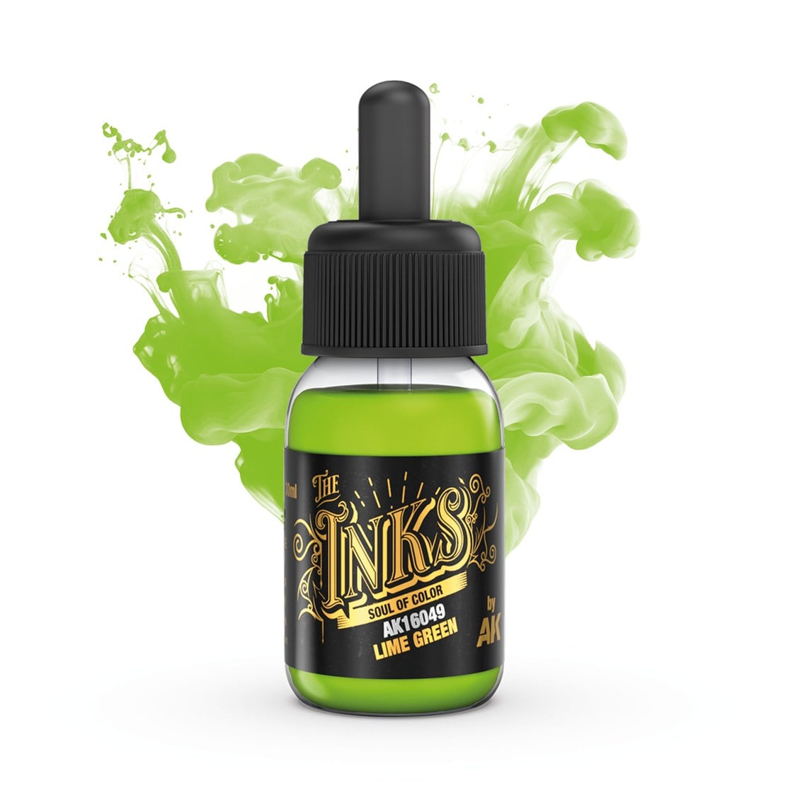 AK 16030 3x30 ml. İksir Renkleri, Akrilik Mürekkep Seti