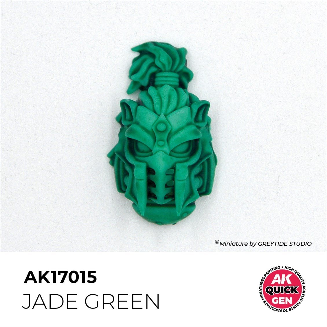 AK 17015 18 ml. Jade Green, QuickGen Serisi Akrilik Model Boyası