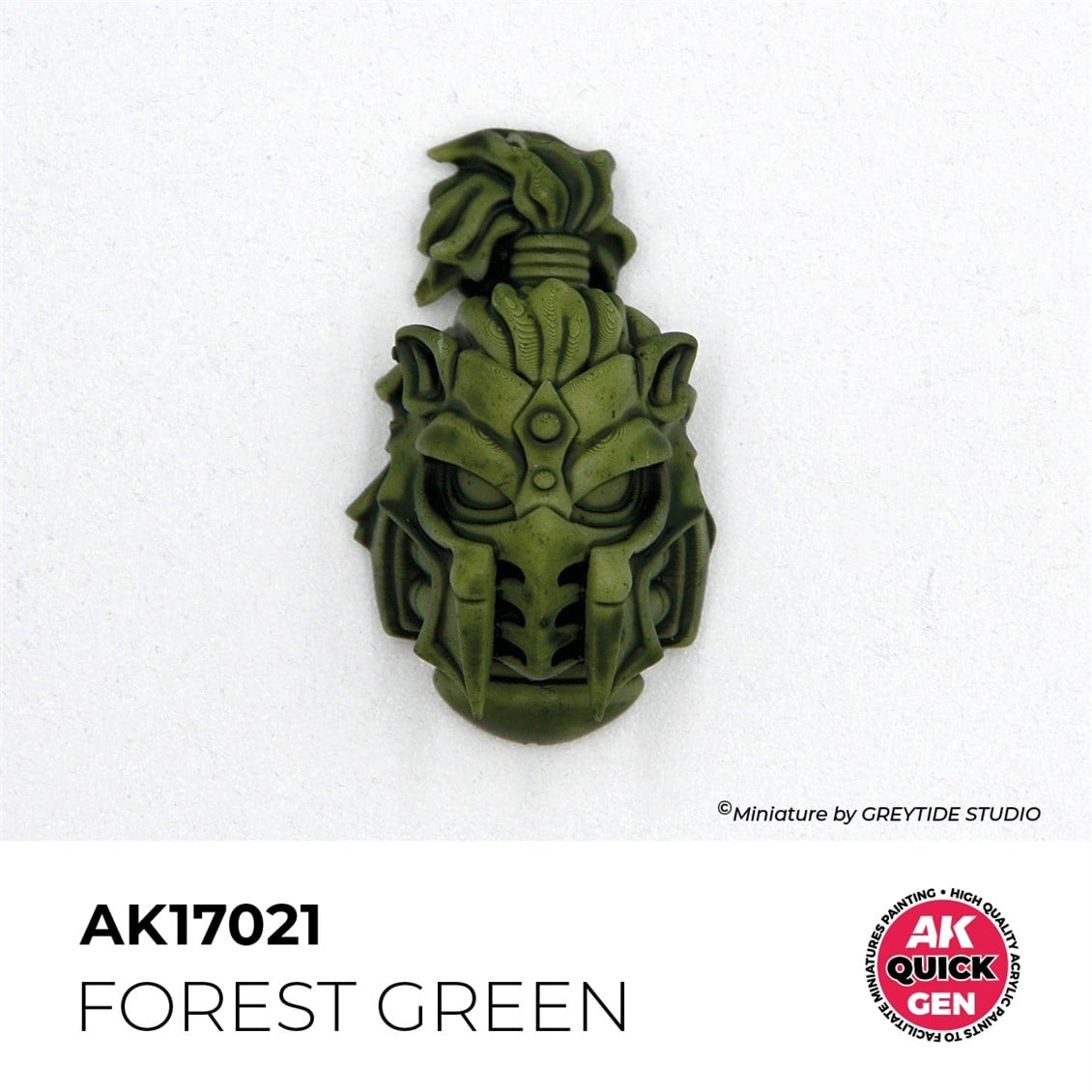 AK 17021 18 ml. Forest Green, QuickGen Serisi Akrilik Model Boyası