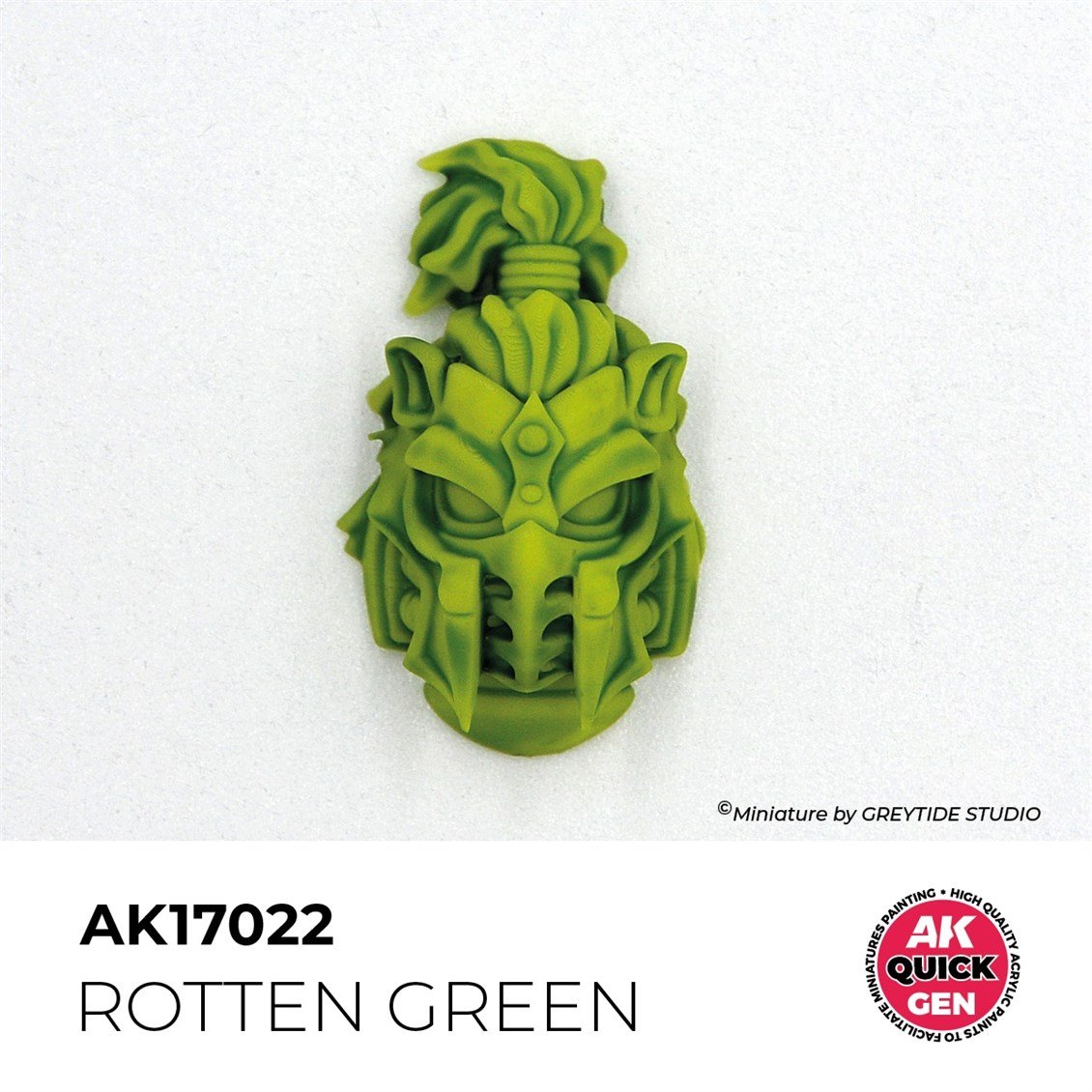 AK 17022 18 ml. Rotten Green, QuickGen Serisi Akrilik Model Boyası