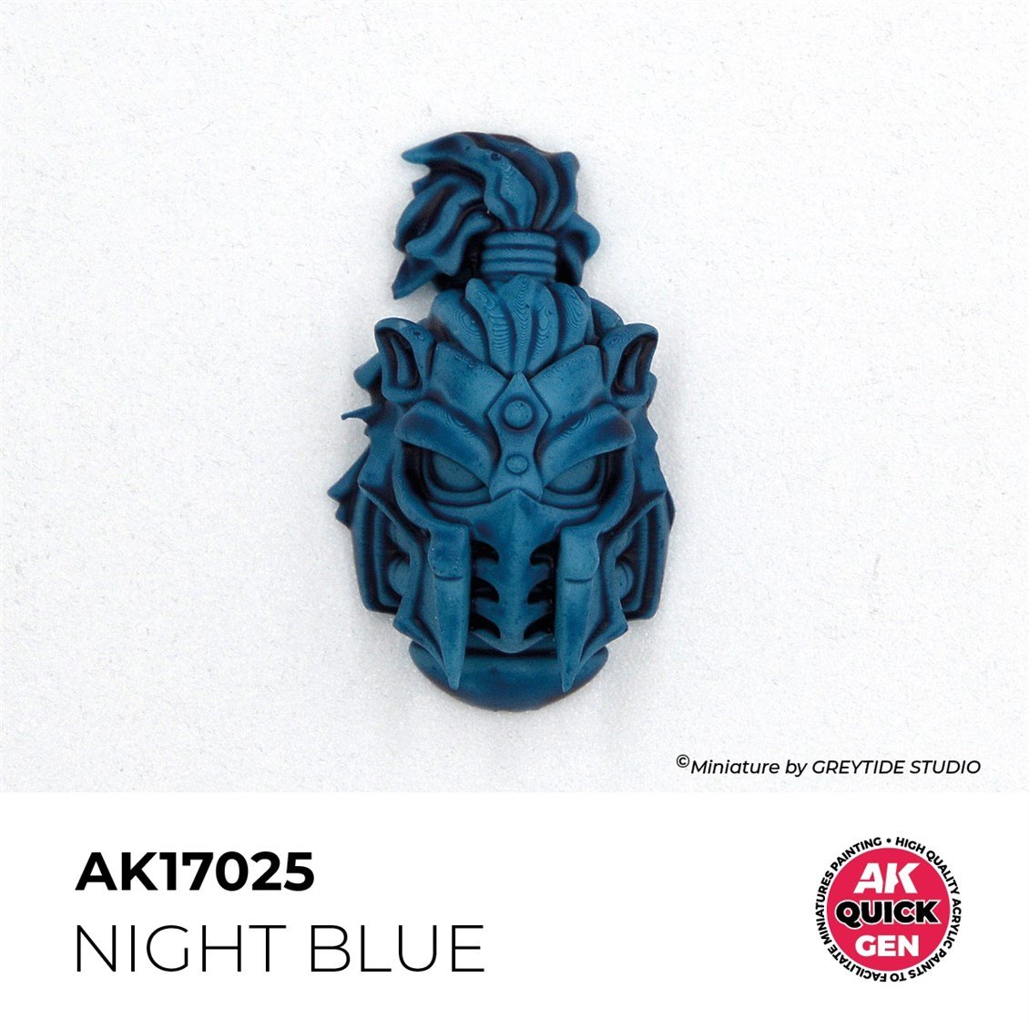 AK 17025 18 ml. Night Blue, QuickGen Serisi Akrilik Model Boyası